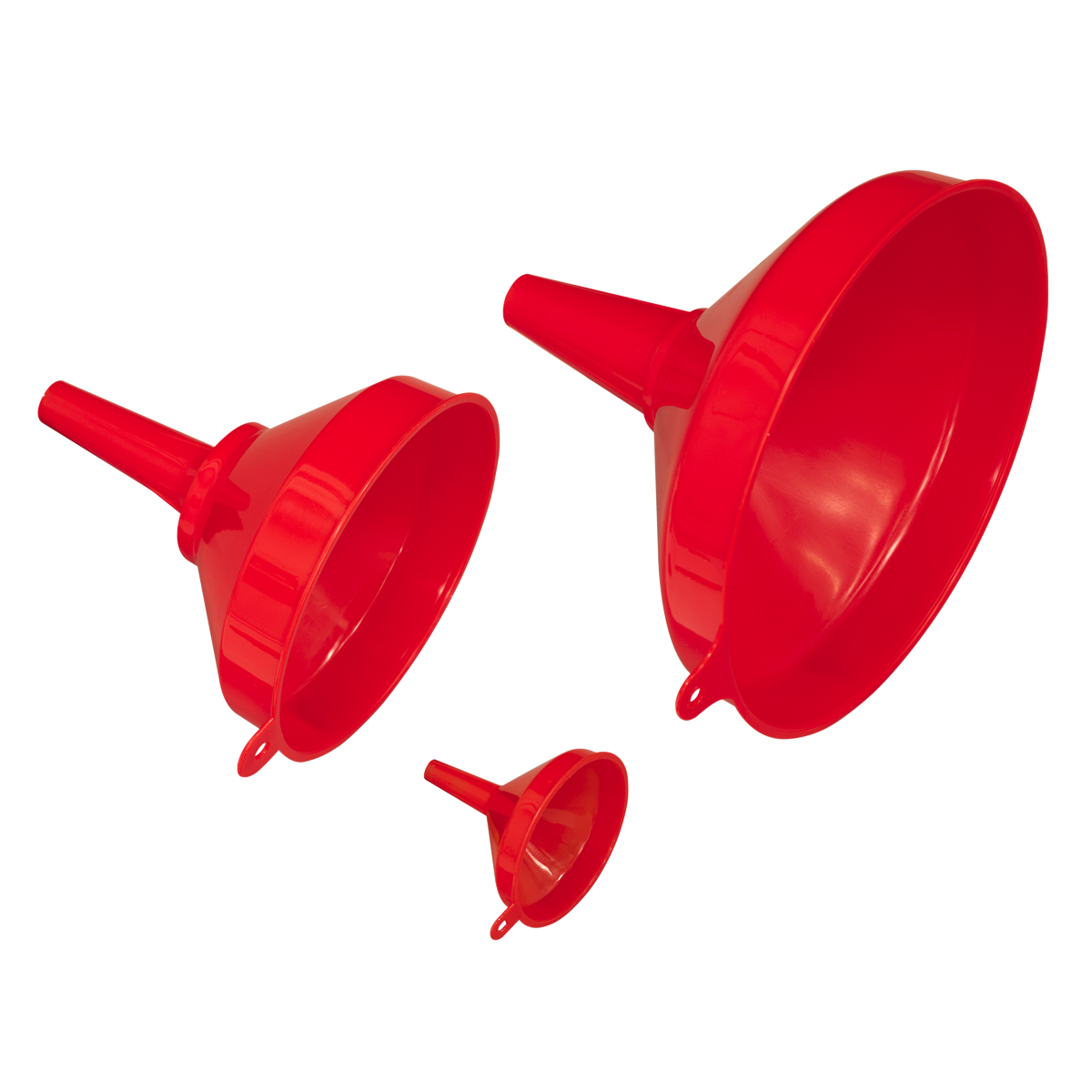 Fixed Spout Funnel Set 3pc