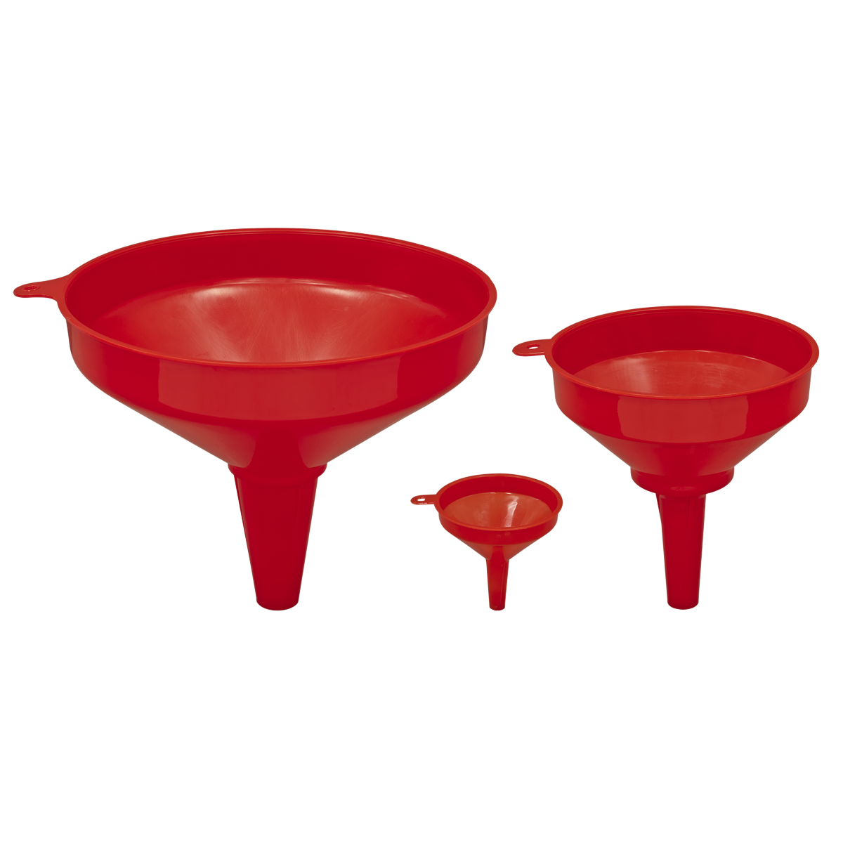 Fixed Spout Funnel Set 3pc