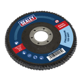 100mm Zirconium Flap Disc 120Grit 16mm Bore