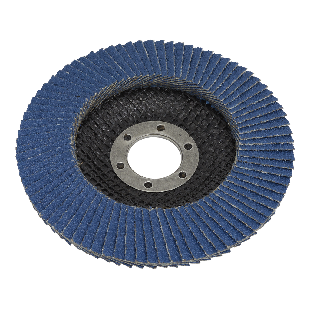 100mm Zirconium Flap Disc 120Grit 16mm Bore