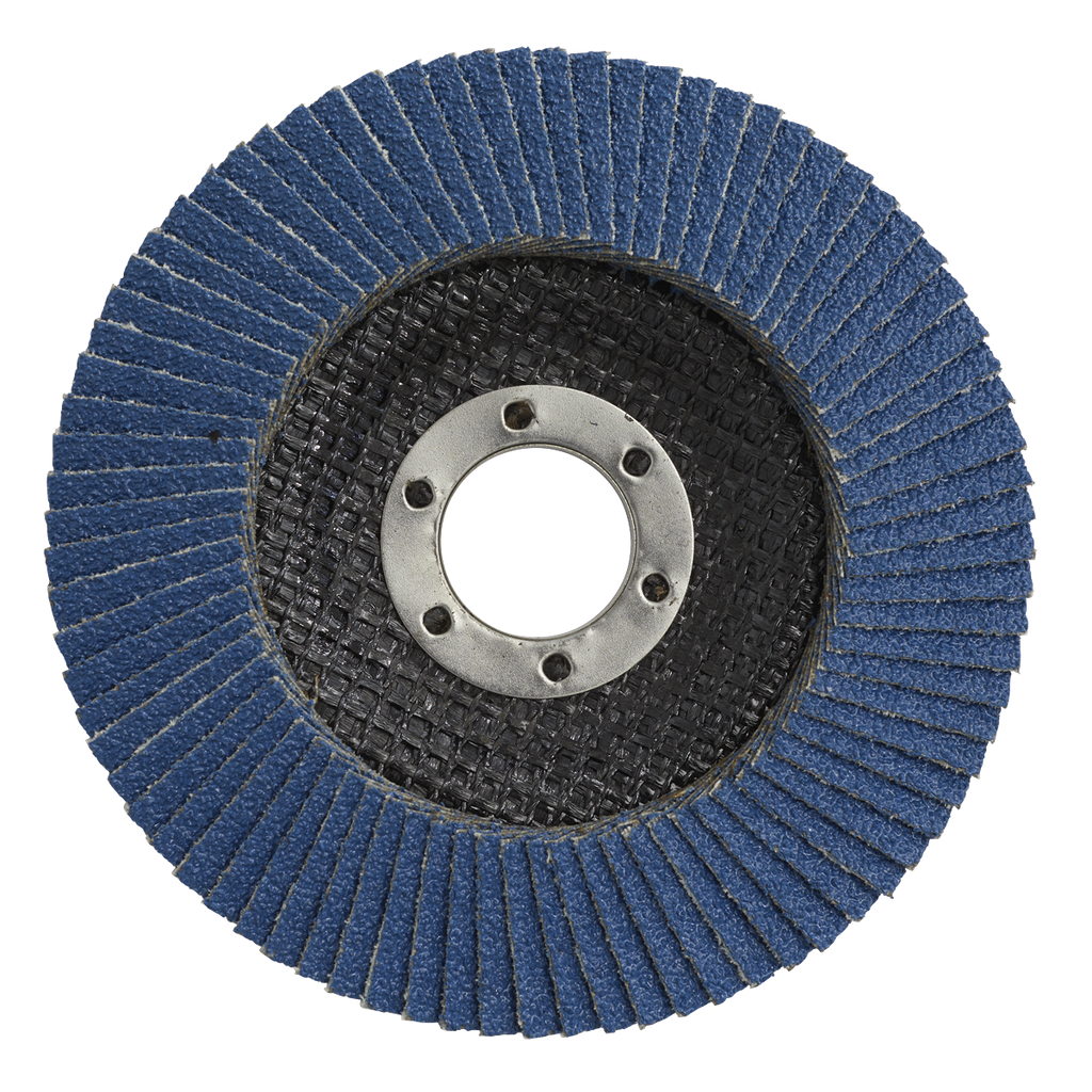 100mm Zirconium Flap Disc 120Grit 16mm Bore