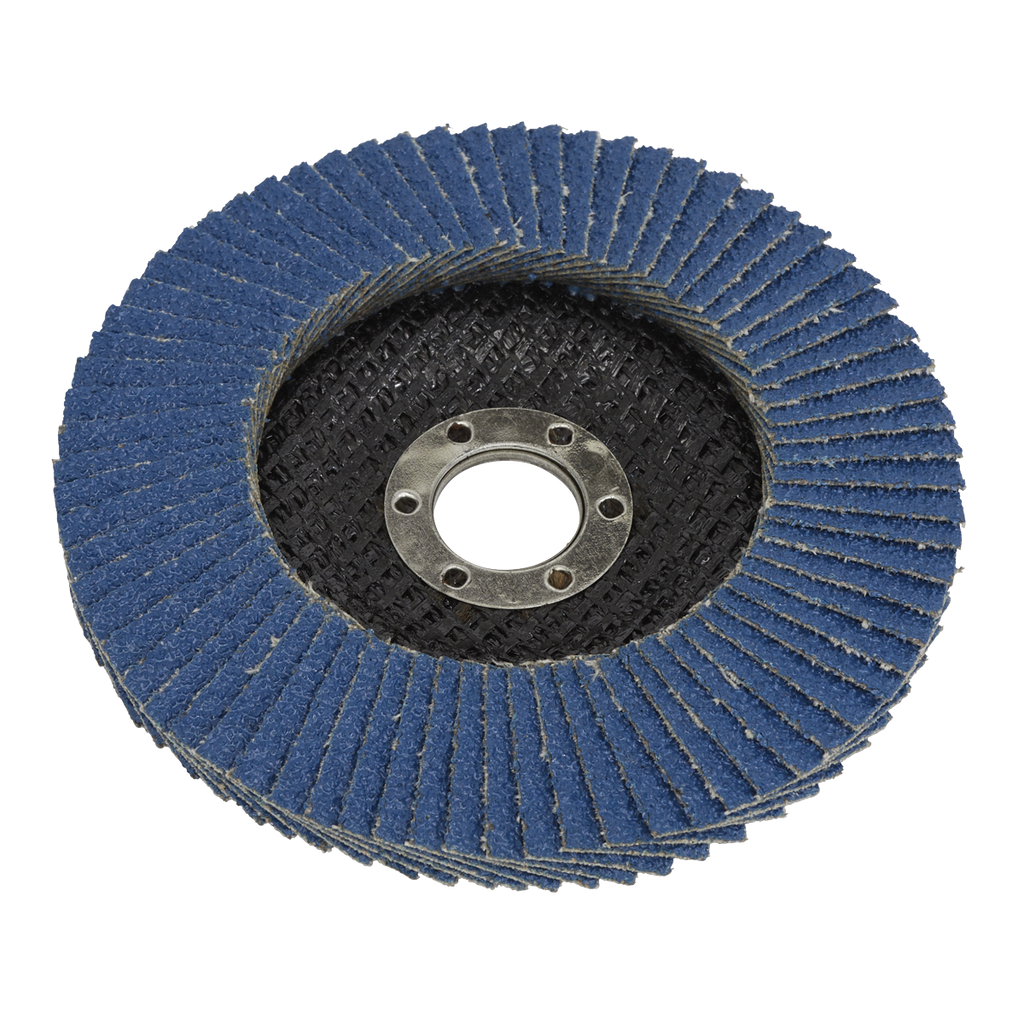 100mm Zirconium Flap Disc 60Grit 16mm Bore