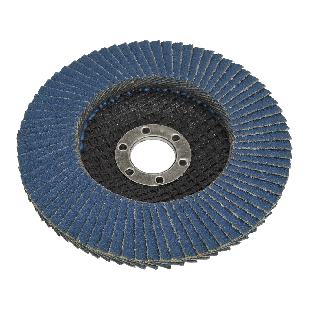 100mm Zirconium Flap Disc 80Grit 16mm Bore