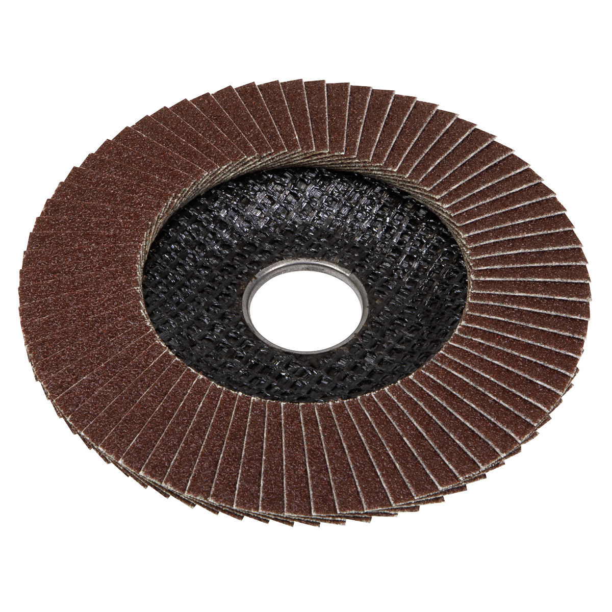 100mm Aluminium Oxide Flap Disc 80Grit 16mm Bore