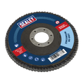 115mm Zirconium Flap Disc 80Grit 22mm Bore