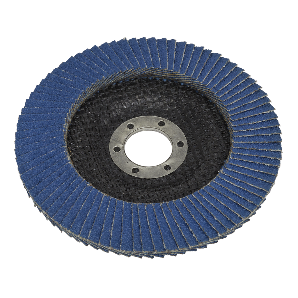 125mm Zirconium Flap Disc 60Grit 22mm Bore