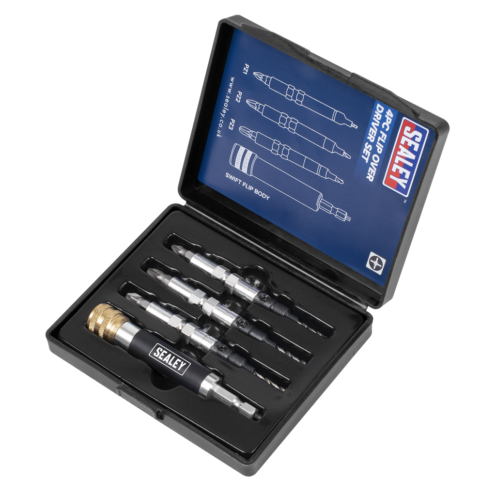 Flip-Over Drill/Driver Set 4pc