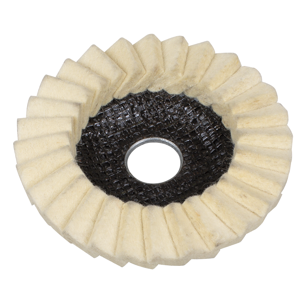Felt Flap Disc Ø115mm Ø22mm Bore - Pack of 5