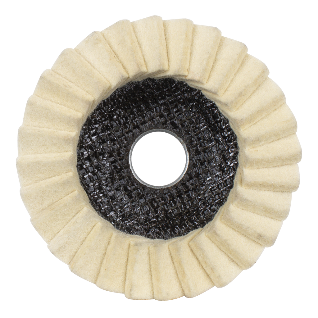 Felt Flap Disc Ø115mm Ø22mm Bore - Pack of 5