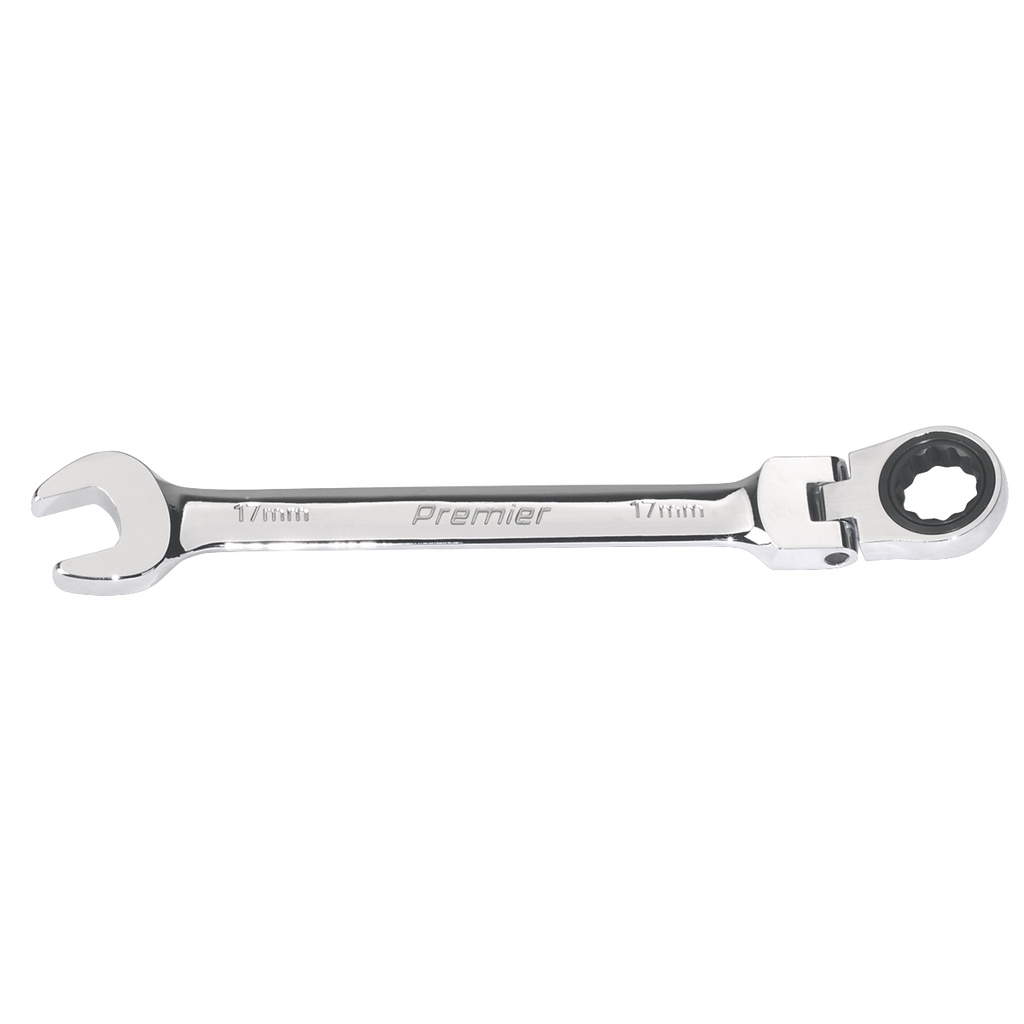 Premier Flexi-Head Ratchet Combination Spanner 17mm