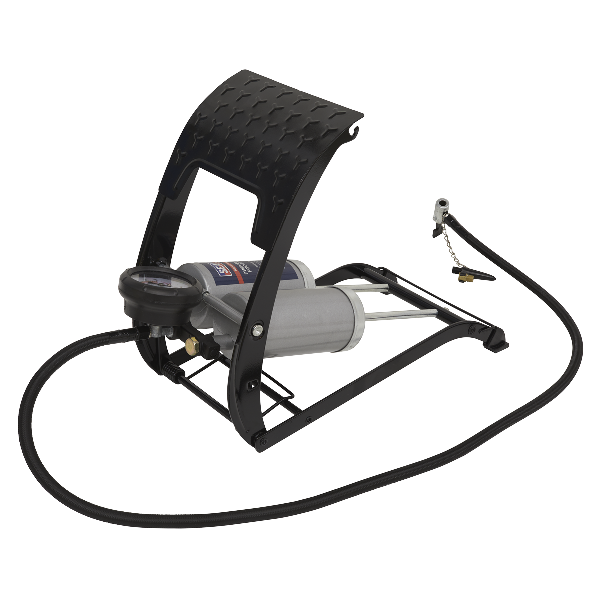 Twin Barrel Foot Pump