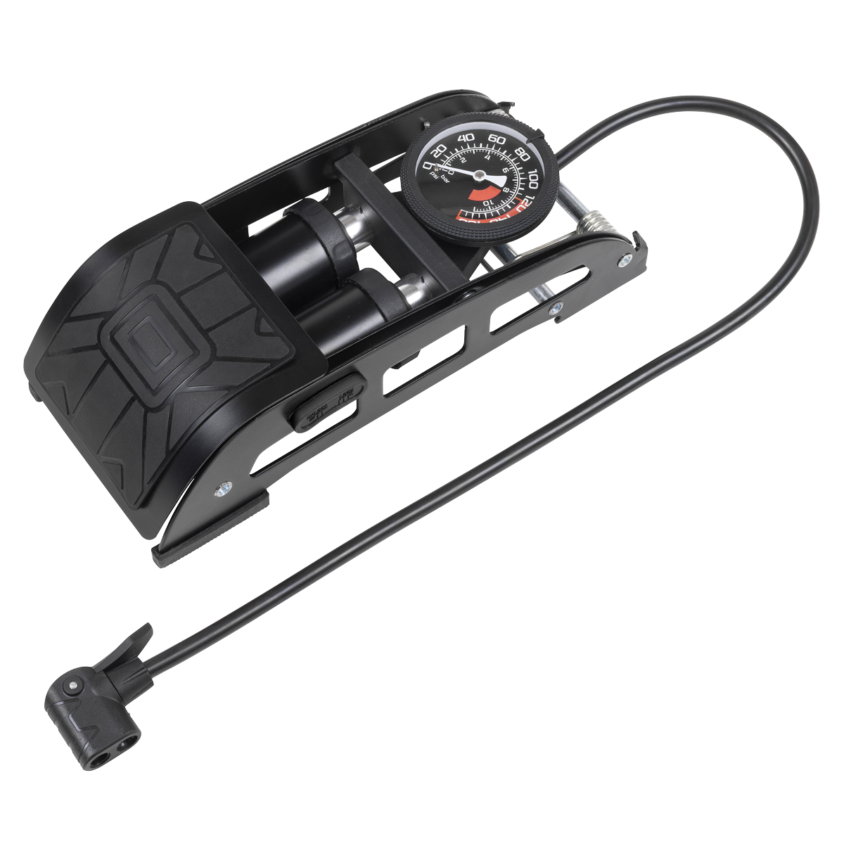 Twin Barrel Foot Pump