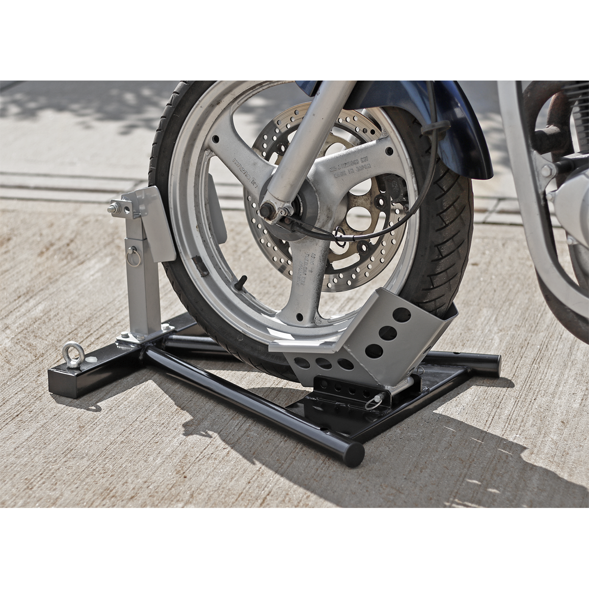 Heavy-Duty Motorcycle Front Wheel Chock (FPS7)
