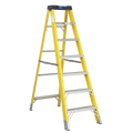 Fibreglass Step Ladder 6-Tread - EN 131