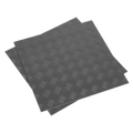 Vinyl Floor Tile with Peel & Stick Backing Silver Treadplate