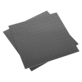 Vinyl Floor Tile with Peel & Stick Backing Silver Coin - Pac