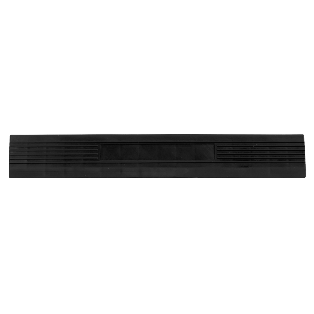 Polypropylene Floor Tile Edge 400 x 60mm, Black Male - Pack