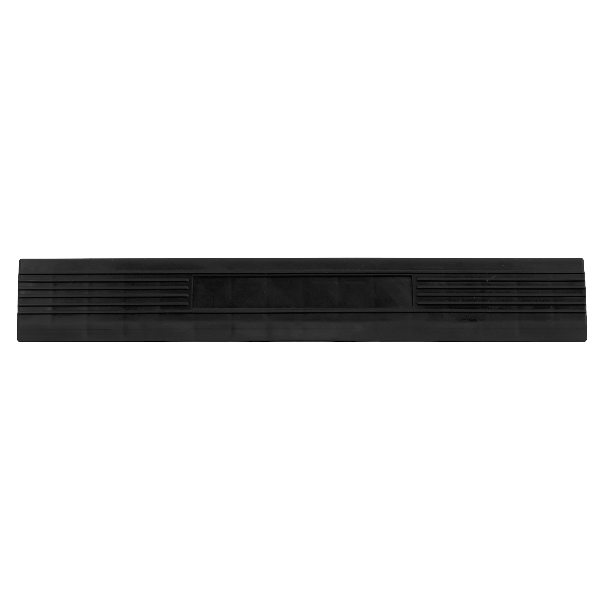 Polypropylene Floor Tile Edge 400 x 60mm, Black Male - Pack