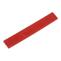 Polypropylene Floor Tile Edge 400 x 60mm, Red Male - Pack of
