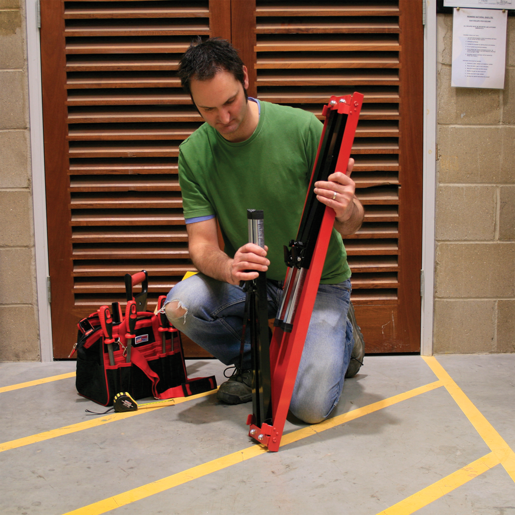 Fold Down Trestle with Adjustable Legs 150kg Capacity