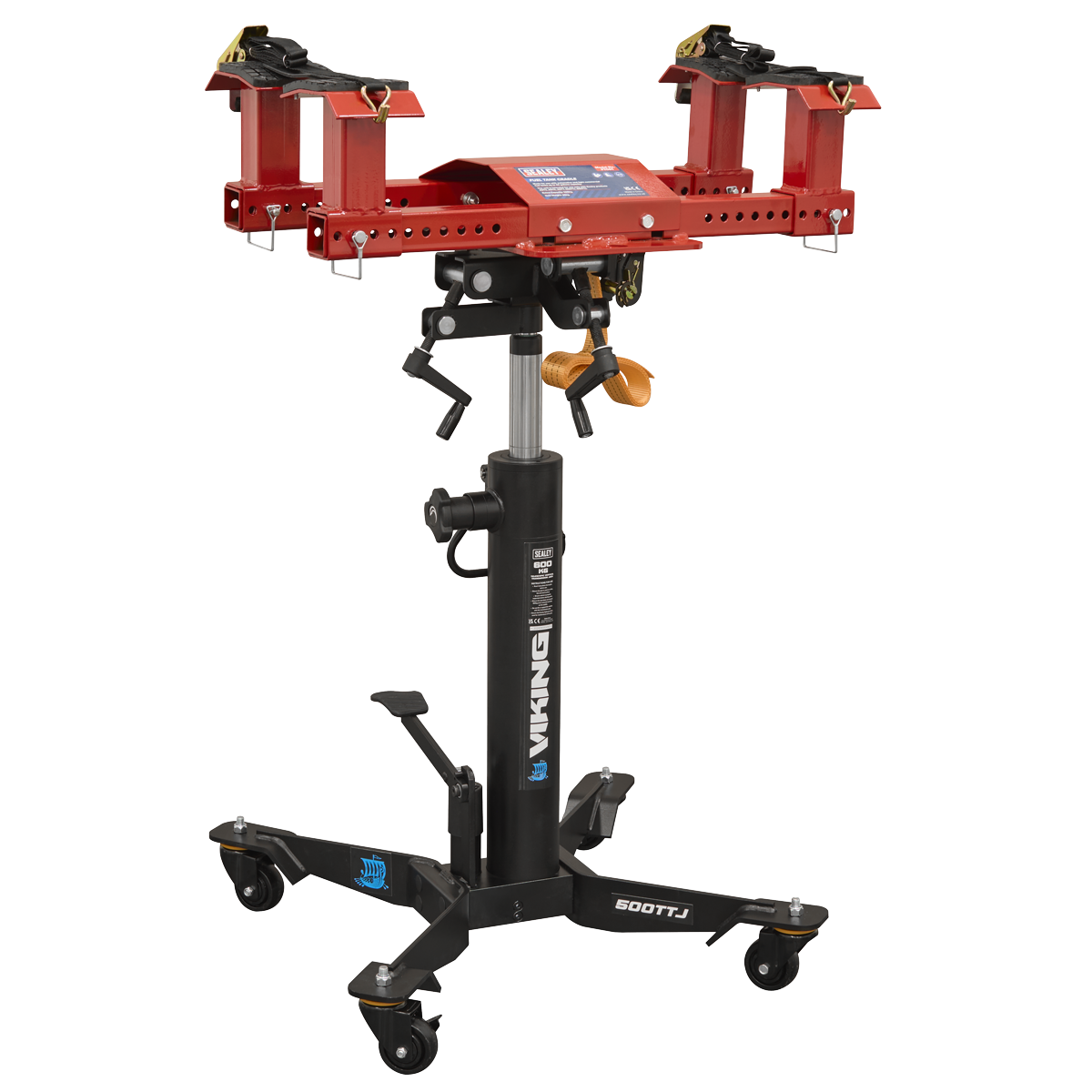 Viking Transmission Jack with Fuel Tank Cradle Combo, 500kg (FTC500COMBO)
