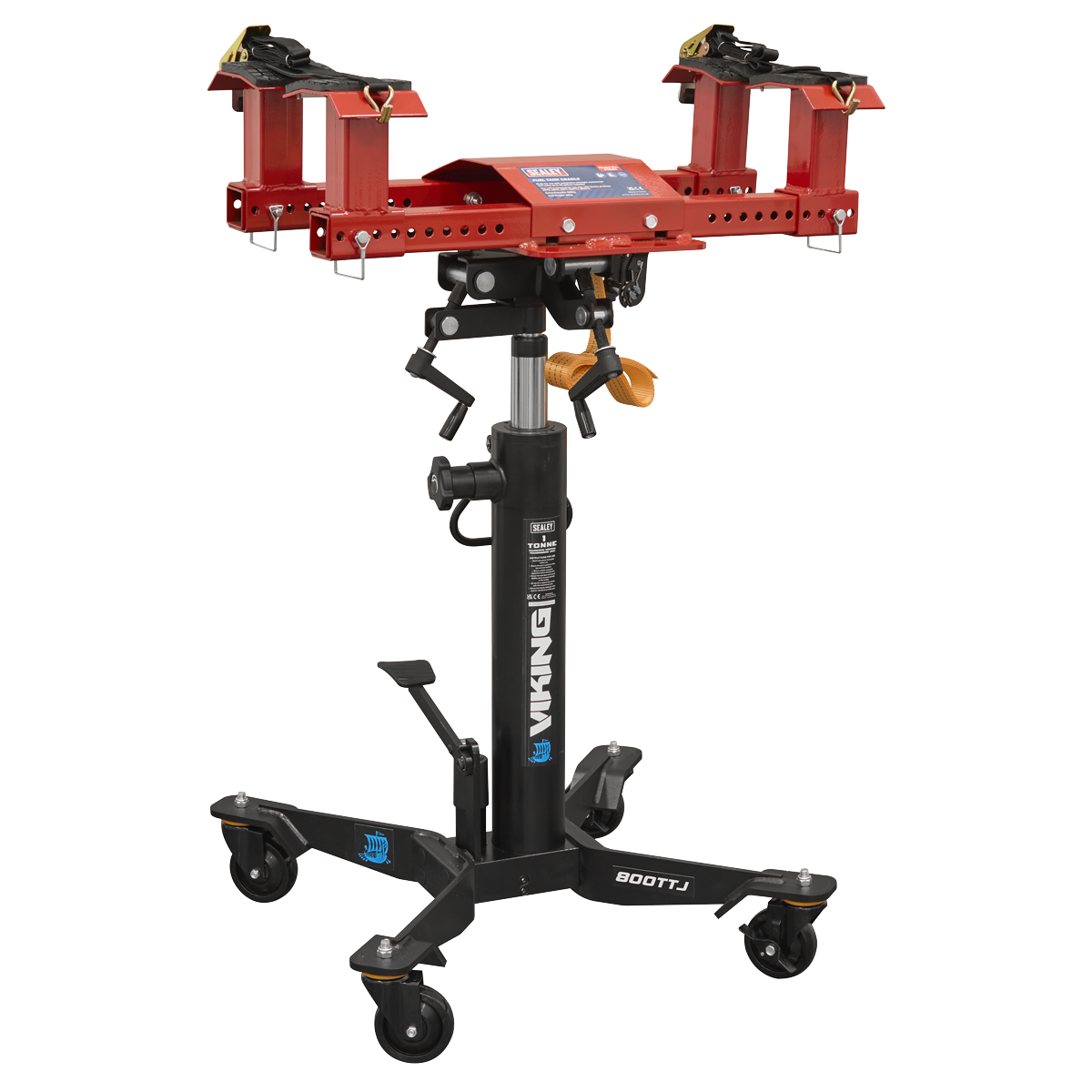 Viking Transmission Jack with Fuel Tank Cradle Combo, 800kg (FTC800COMBO)