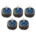 60 x 30mm Abrasive Flap Wheel on 6mm Shaft Assorted Grit - P