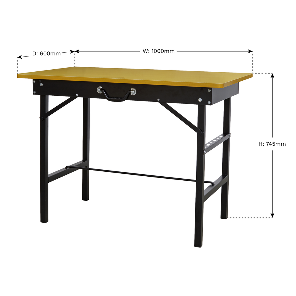 Portable Folding Workbench