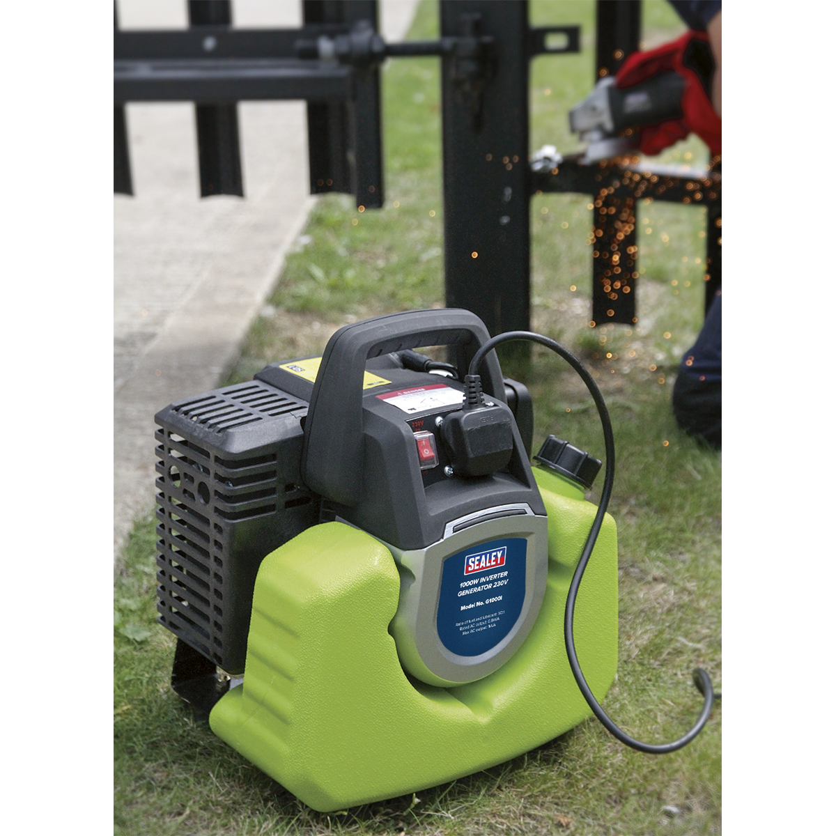 Petrol Inverter Generator, 2-Stroke Engine, 1000W 230V (G1000I)