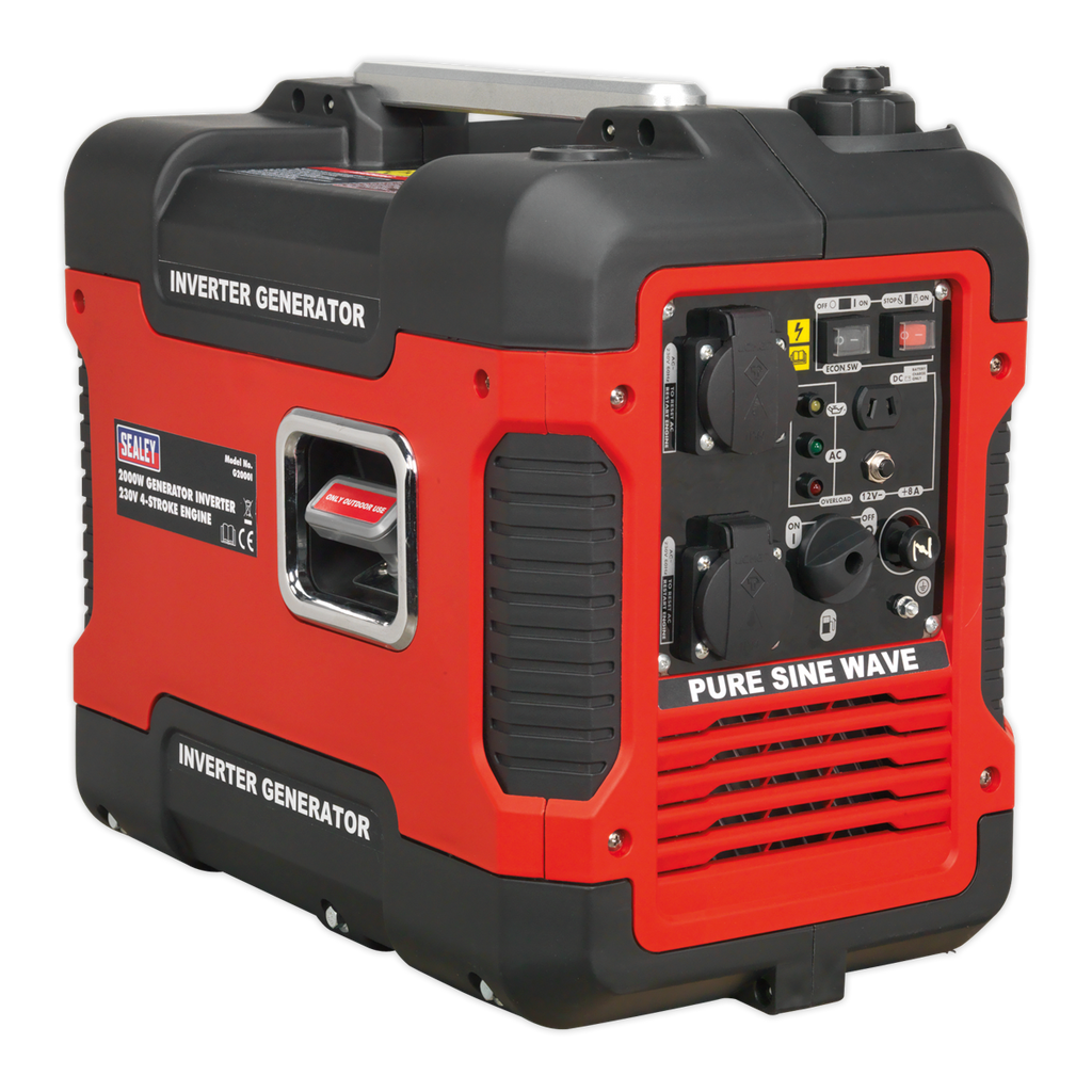 2000W Inverter Generator 4-Stroke Engine 230V