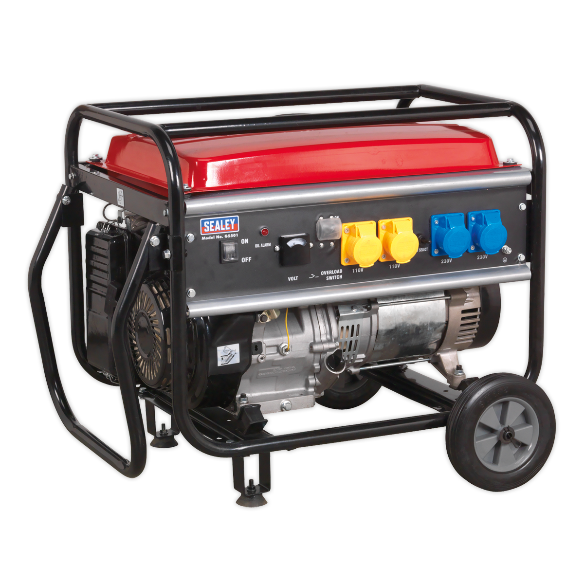 5500W Generator 13hp 4-Stroke Engine 110/230V
