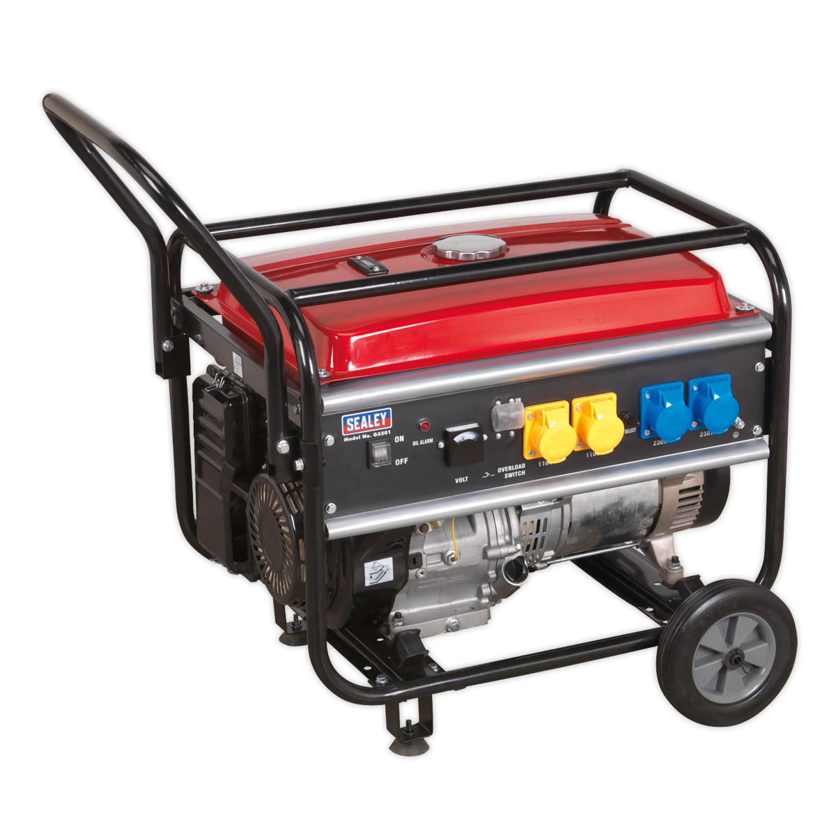5500W Generator 13hp 4-Stroke Engine 110/230V