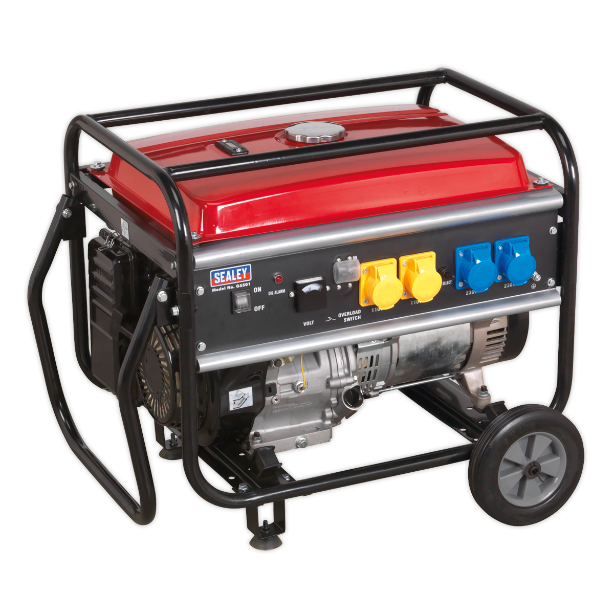 5500W Generator 13hp 4-Stroke Engine 110/230V