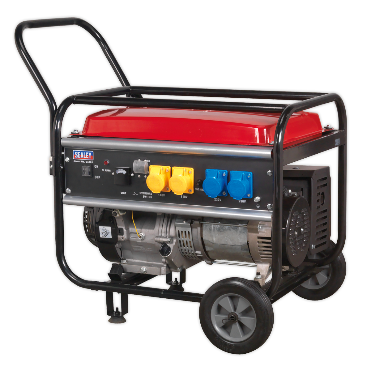 5500W Generator 13hp 4-Stroke Engine 110/230V