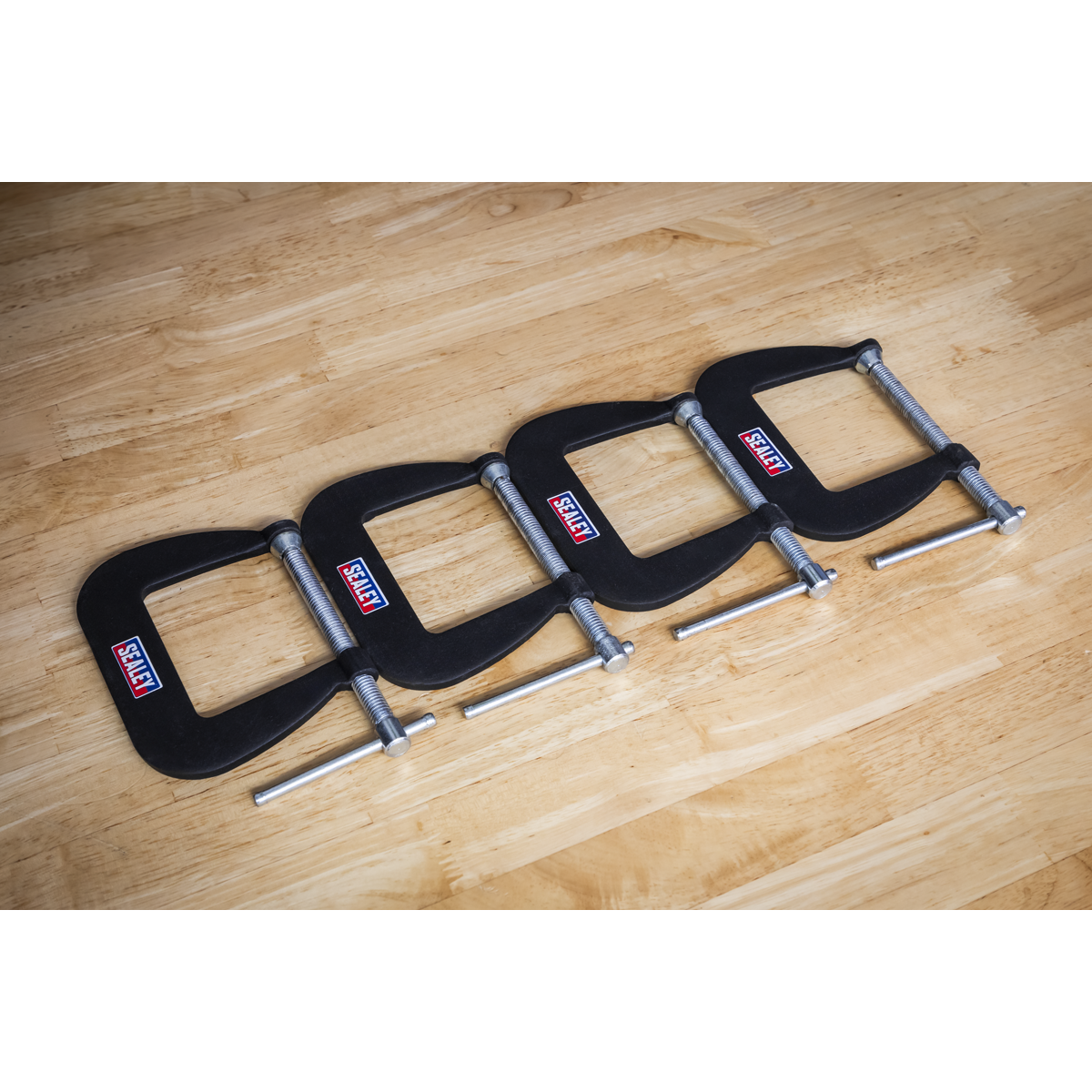 Junior C-Clamp Set 64 x 64mm 4pc