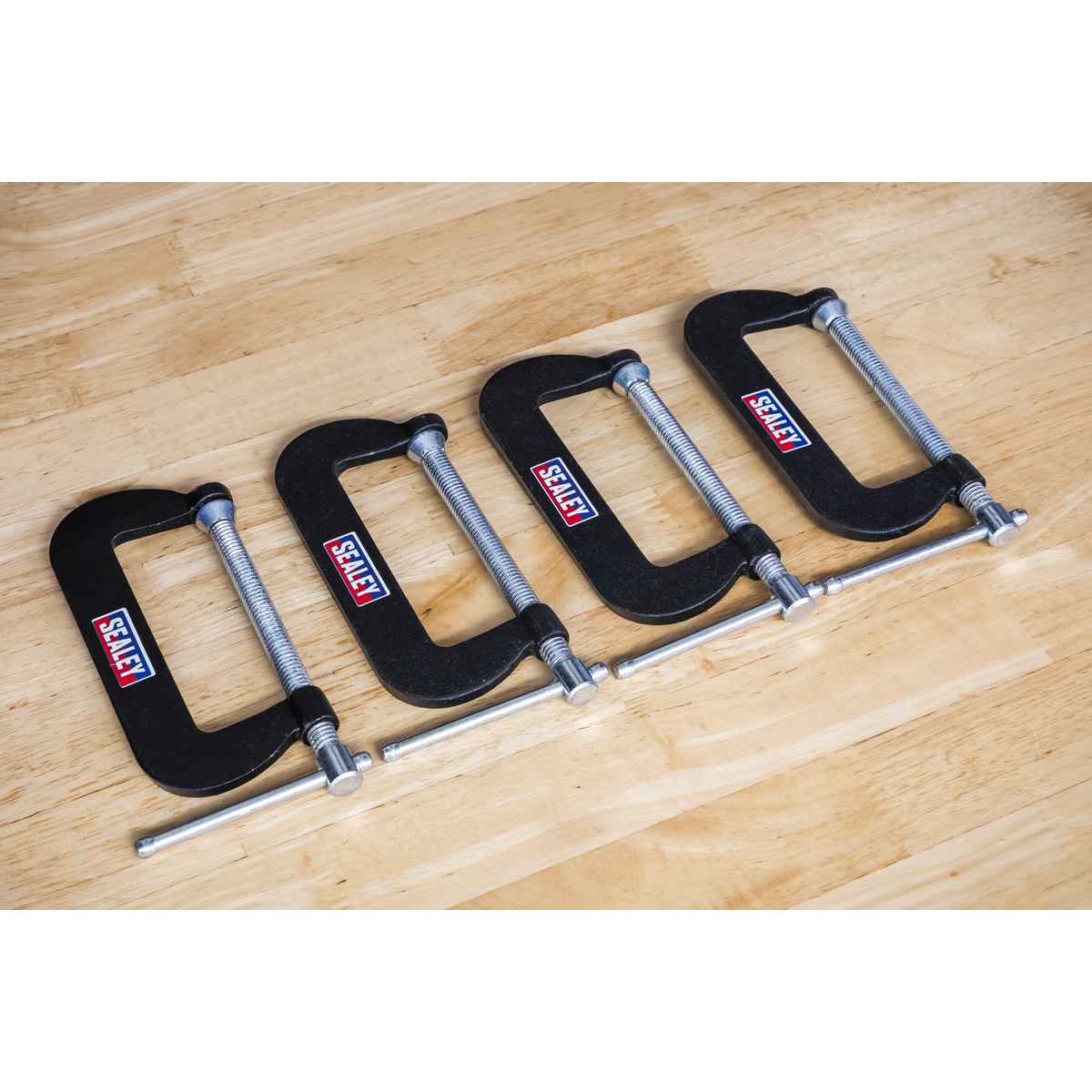 Junior C-Clamp Set 76 x 35mm 4pc