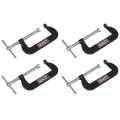 Junior C-Clamp Set 76 x 35mm 4pc