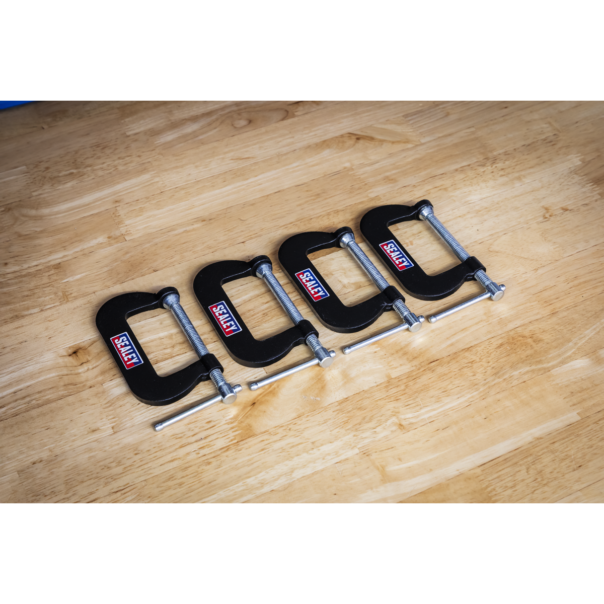Junior C-Clamp Set 51 x 32mm 4pc