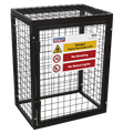 Gas Cylinder Safety Cage -  2 x 19kg