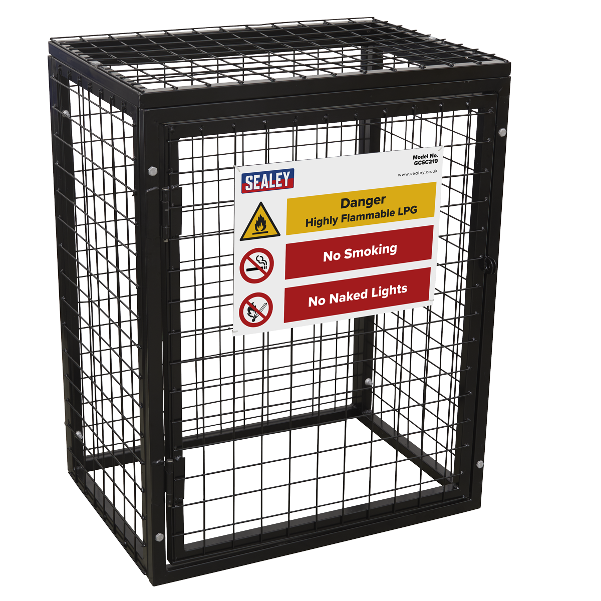 Gas Cylinder Safety Cage -  2 x 19kg