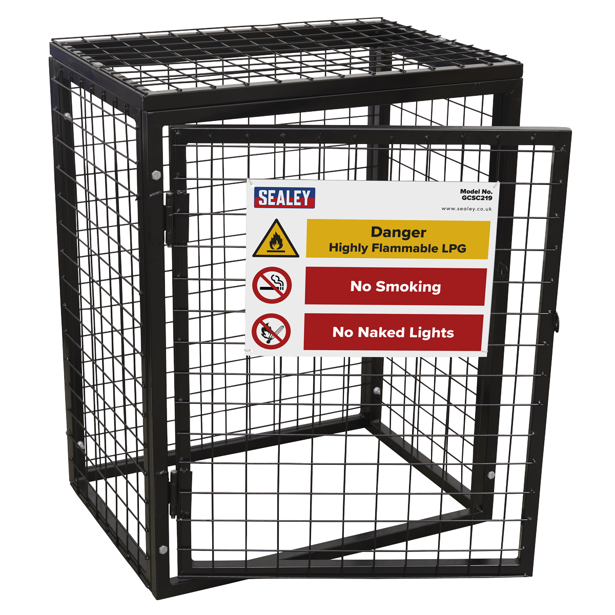 Gas Cylinder Safety Cage -  2 x 19kg