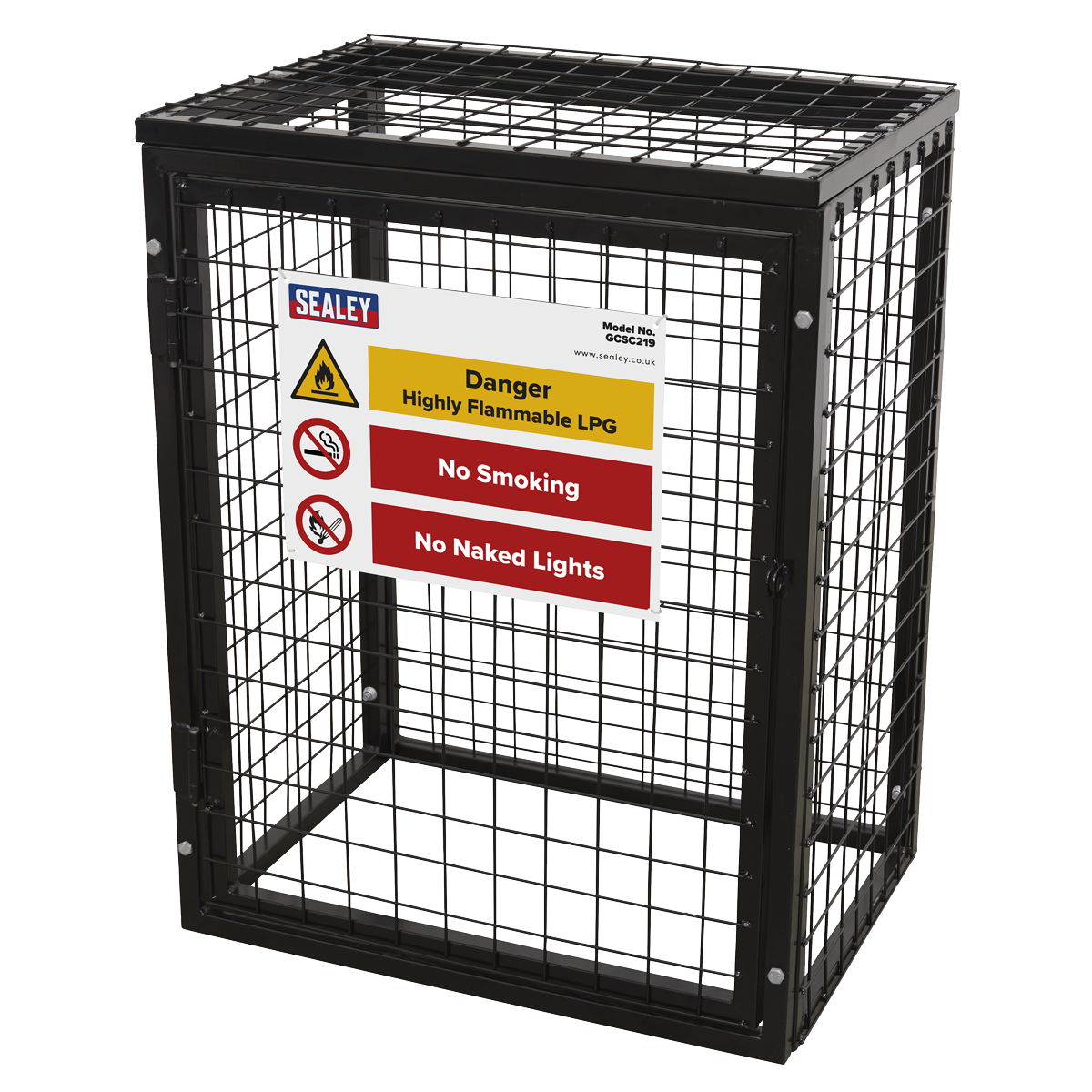 Gas Cylinder Safety Cage -  2 x 19kg