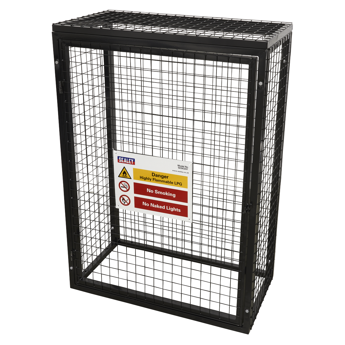 Gas Cylinder Safety Cage - 2 x 47kg