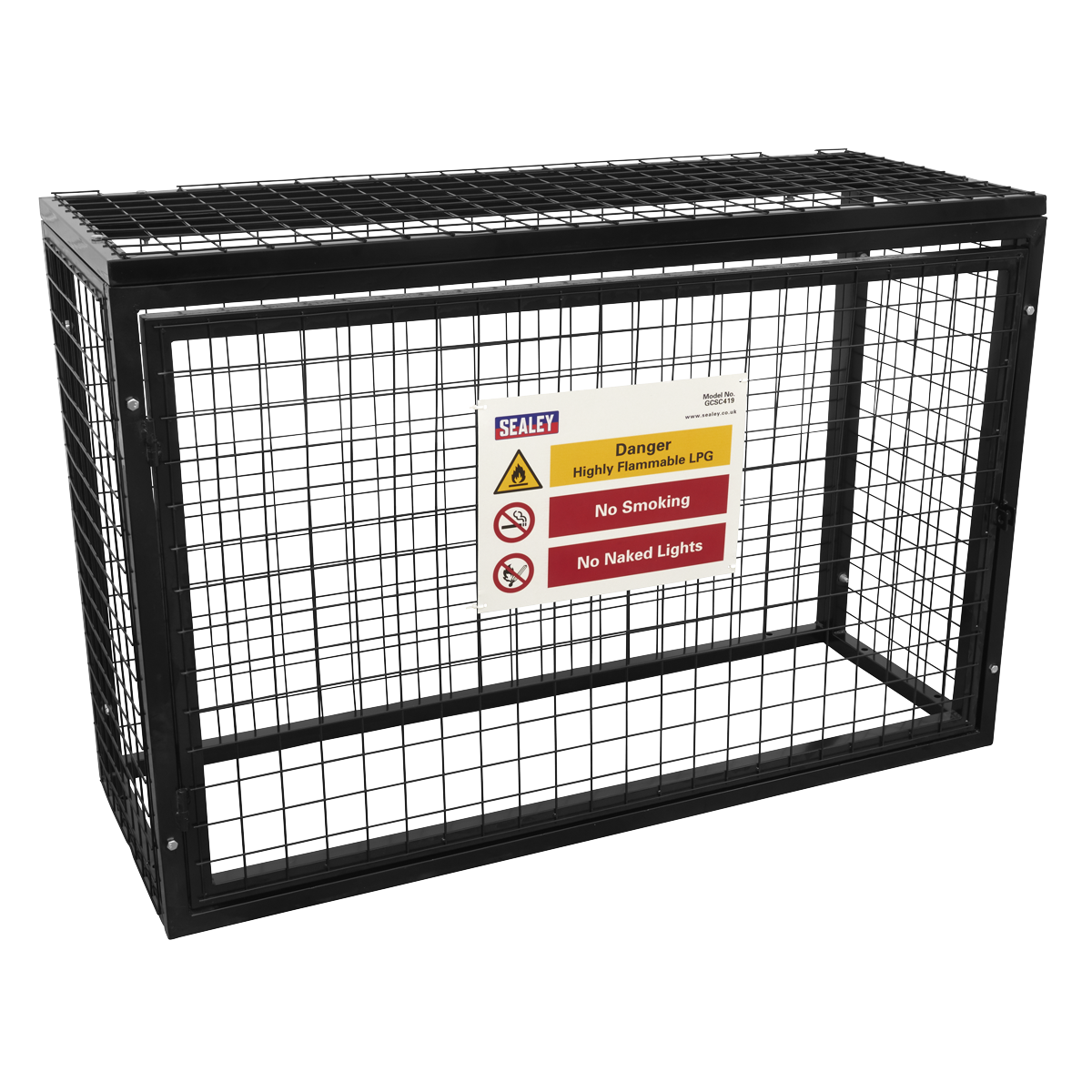 Gas Cylinder Safety Cage - 4 x 19kg