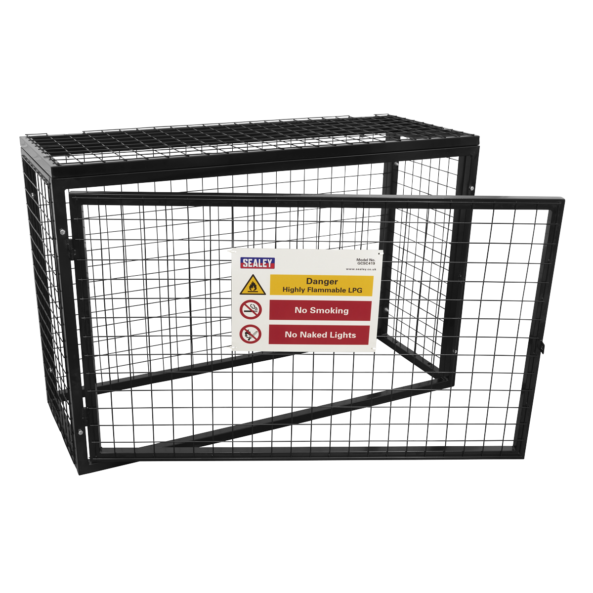Gas Cylinder Safety Cage - 4 x 19kg