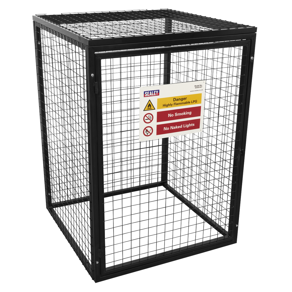 Gas Cylinder Safety Cage - 4 x 47kg