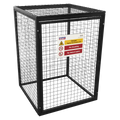 Gas Cylinder Safety Cage - 4 x 47kg