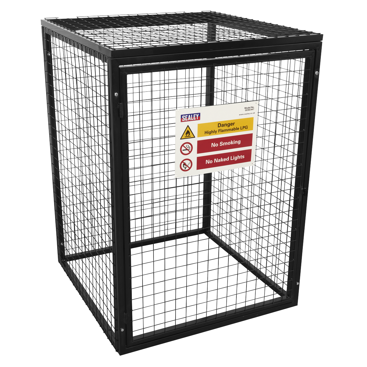 Gas Cylinder Safety Cage - 4 x 47kg