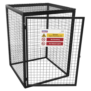 Gas Cylinder Safety Cage - 4 x 47kg