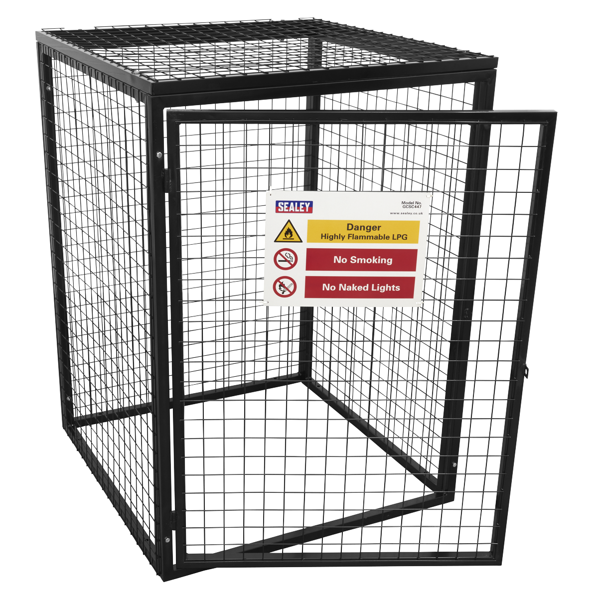 Gas Cylinder Safety Cage - 4 x 47kg